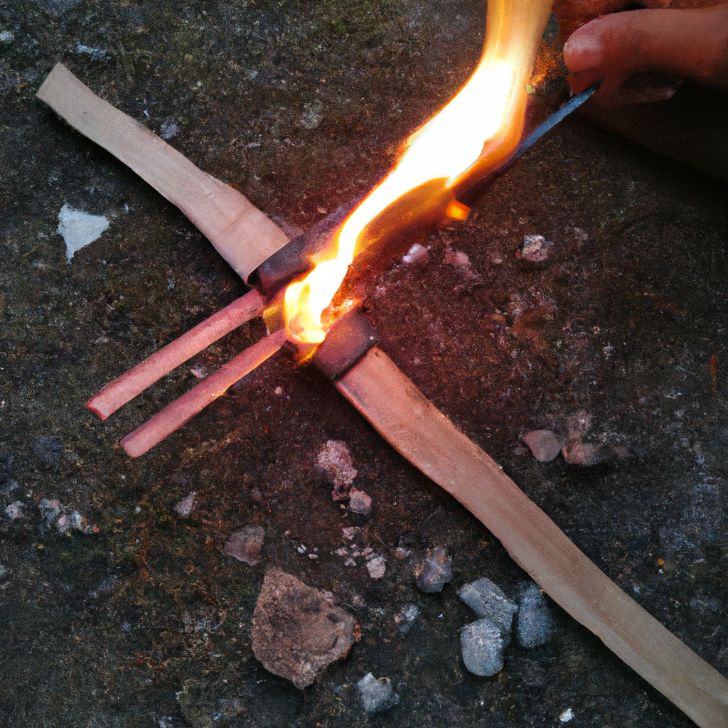 starting fire with fire steel